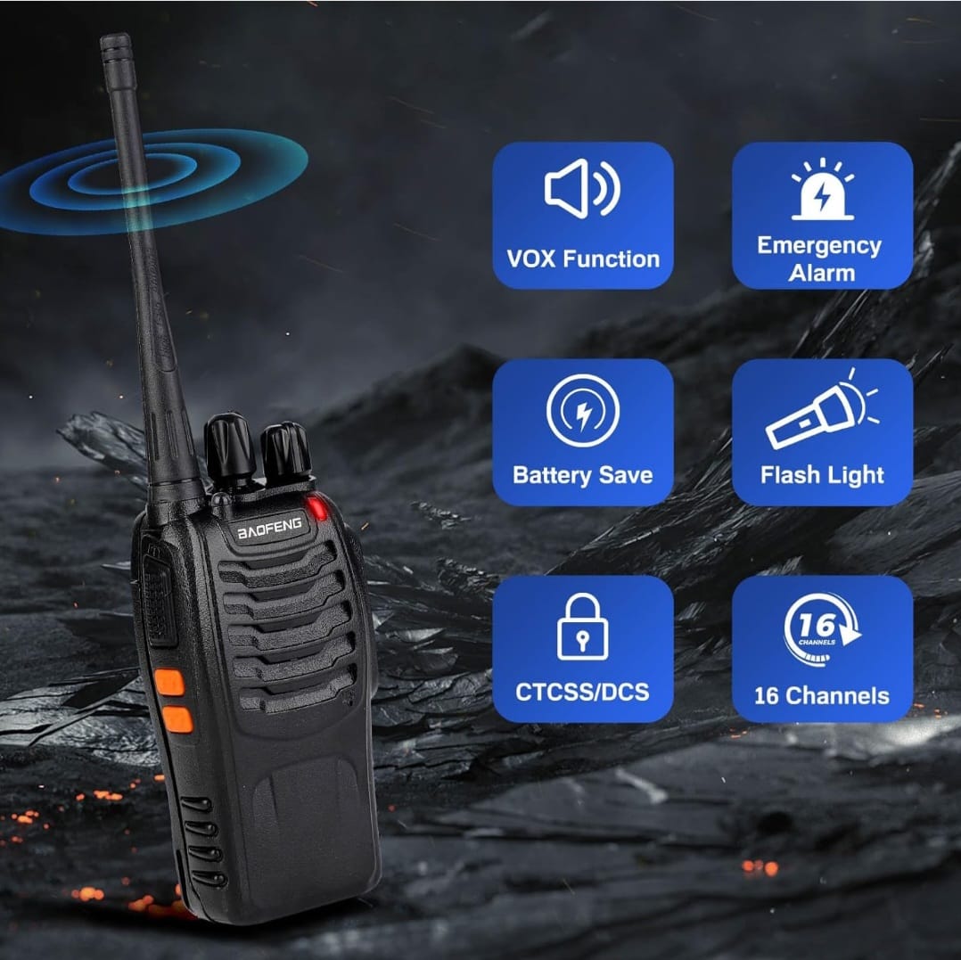 RADIO DE COMUNICACION BAOFENG BF-888S MD